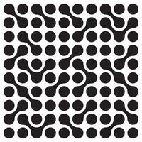 Connected dots pattern. Circle Shapes. Morphing Blob Elements. Integration symbol. vector