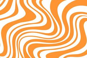 Striped caramel pattern. Abstract striped wavy texture. Peanut butter background. vector