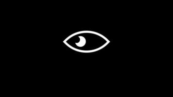 Animation sensitive content, warning to see, dangerous sign to see sensitive warning. video