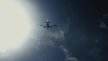 A close-up of an airplane taking off from the runway, showcasing the thrill of flight. Ideal for travel blogs, aviation content, and promotional materials video