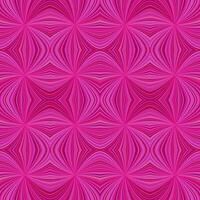 Pink seamless psychedelic geometrcial curved stripe pattern background - burst illustration vector