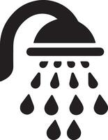 High Quality Shower Logo Silhouette Resource vector