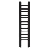 Versatile Ladder Silhouette Graphic for Projects vector