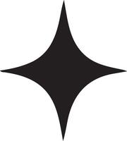 a black star with a white background vector