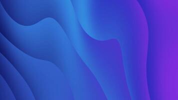 Technology abstract background. Breaking of blue energy waves, showing the constant movement of the work. Suitable for technology and modernity. video