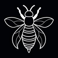 Lovely Bee Artwork for Projects vector