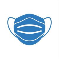 Washable and reusable face mask icon. Face mask icon vector