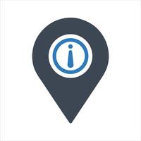 Information point icon. Customer service icon vector