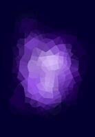 Abstract purple polygonal background with gradient. vector