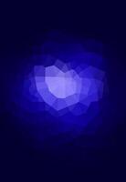 Abstract blue polygonal background. vector