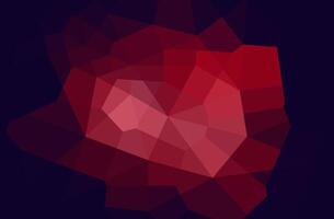 Abstract geometric background with red and dark blue triangle shapes. vector
