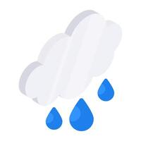 Rainfall icon in perfect design vector