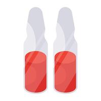 Modern design icon of ampoule vector