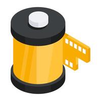 A unique design of reel vector