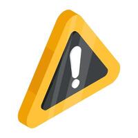Trendy design icon of error vector
