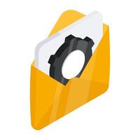 design of mail management vector