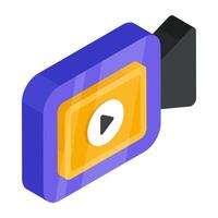 Perfect design icon of camera vector