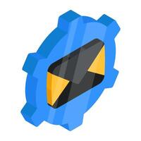 Modern design icon of search folder vector