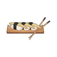 Enjoy Fresh Sushi vector