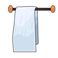 Illustration of towel vector