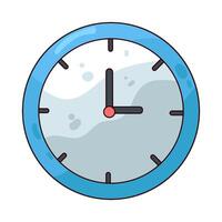Illustration of clock vector