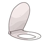 Illustration of toilet seat vector