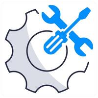 Technical Support and support icon concept vector