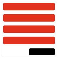 Right indent and increase icon concept vector
