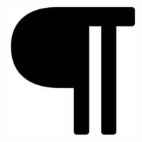 paragraph alignment and Align icon concept vector