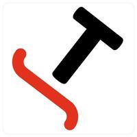 superscript and Text icon concept vector