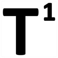 increase text size and larger icon concept vector