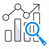 Benchmark and measure icon concept vector