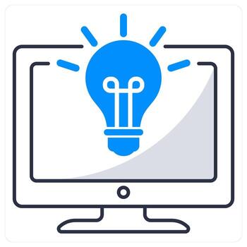 Hackathon and coding icon concept vector