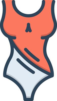Color icon for swimsuit