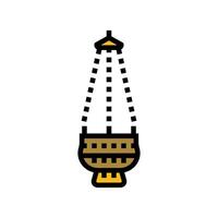 censer byzantine color icon illustration vector