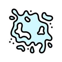 splash bleach color icon illustration vector
