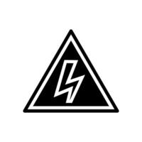 power outage hurricane disaster glyph icon illustration vector