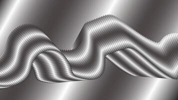 Steel metal silver abstract background with topographic grayscale texture object vector