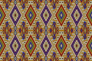 Sadu seamless pattern on yellow background,abstract background vector
