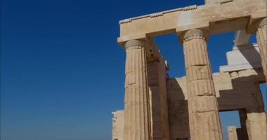 View Of The Parthenon At The Acropolis In Athens video