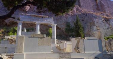 A View Of The Acropolis In The Summer video
