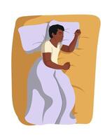 Sleeping Man Deep Dreams vector
