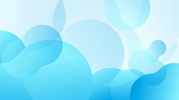 abstract background with wavy and cloud effect illustration vector