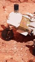 Mars Rover Perseverance exploring the red planet. Elements furnished by NASA. video