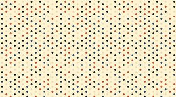 Geometric polka dot pattern with round spots, perfect for abstract backgrounds, seamless wallpapers, or textile prints. A trendy and creative design for modern decor. vector