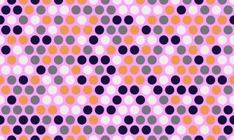 polka dot pattern with abstract round shapes. Great for textile designs, seamless wallpapers, or trendy poster backgrounds with a minimalist geometric style. vector