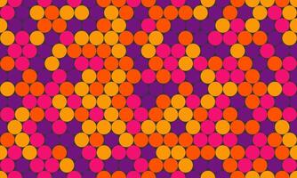 Geometric polka dot pattern with round spots, perfect for abstract backgrounds, seamless wallpapers, or textile prints. A trendy and creative design for modern decor. vector