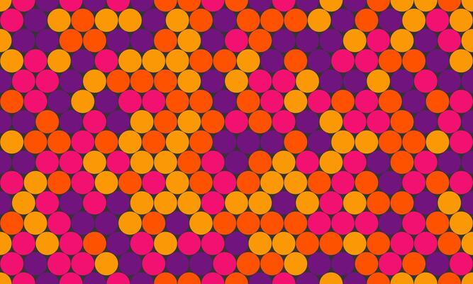 Geometric polka dot pattern with round spots, perfect for abstract backgrounds, seamless wallpapers, or textile prints. A trendy and creative design for modern decor.