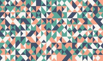 Seamless geometric pattern featuring clean shapes and mosaic texture. Ideal for abstract backgrounds, trendy poster artwork, or modern textile designs. vector