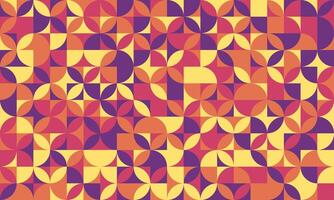 Geometric mosaic pattern with creative shapes and minimal style. Perfect for modern posters, seamless backgrounds, or textile prints. vector